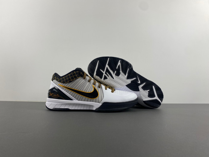 Nike Kobe 4 Protro White Black Del Sol AV6339-101