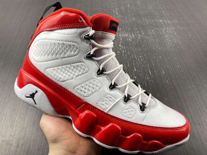 Jordan 9 Retro White Gym Red 302370-160
