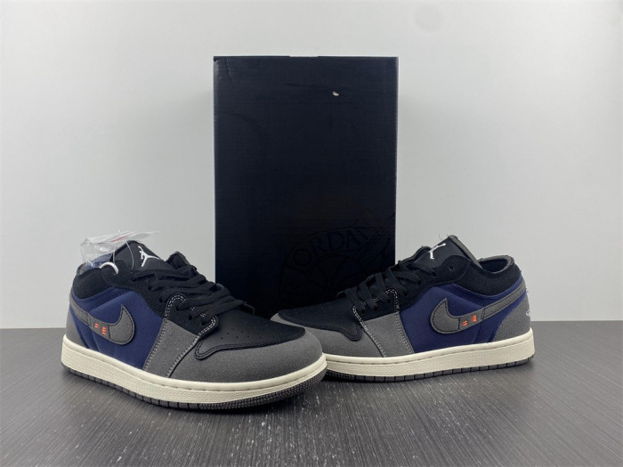 Jordan 1 Low Inside Out Black DN1635-001