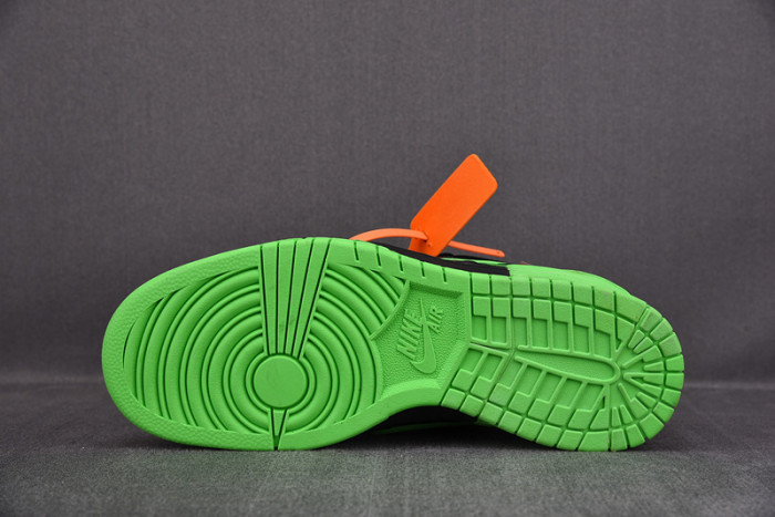 OFW x Nike Air Rubber Dunk “Green Strike” CU6015-001