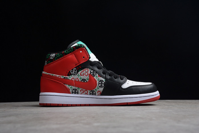 Air Jordan 1 Mid GS “Holiday” DM1208-150