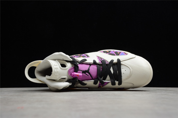 AIR JORDAN 6 RETRO QUAI54 SAIL BLACK CZ4152-101