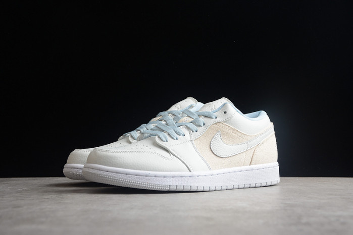 Jordan 1 Low Canvas Grey Cream (W) DQ4151-500