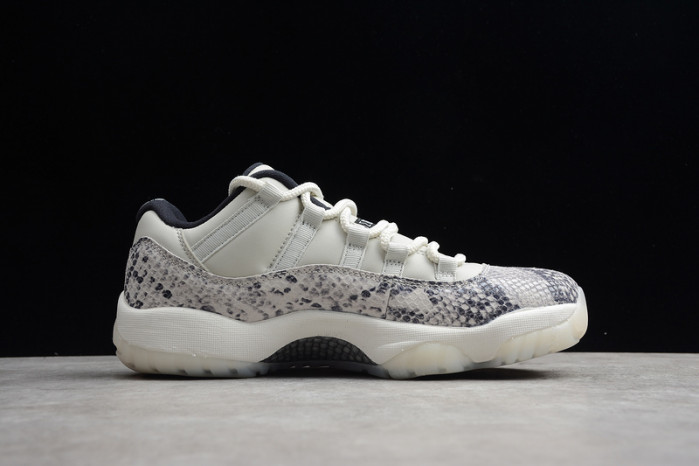 Air Jordan 11 Low Snakeskin Light Bone CD6846-002
