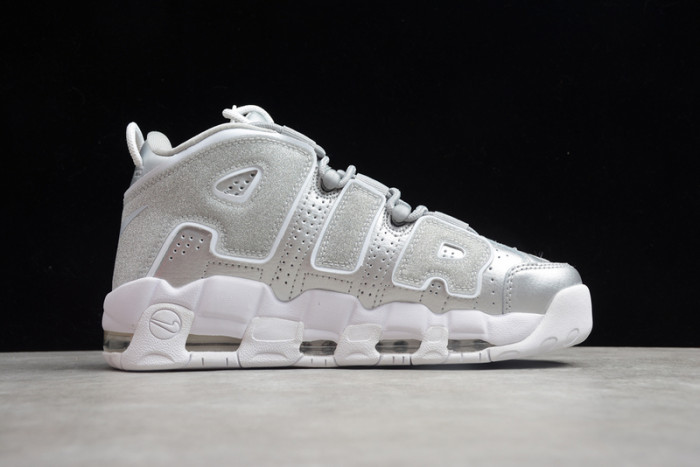 Nike Air More Uptempo Metallic Silver 917593-003