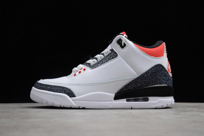 Air Jordan 3 Retro Denim "Fire Red" CZ6431-100
