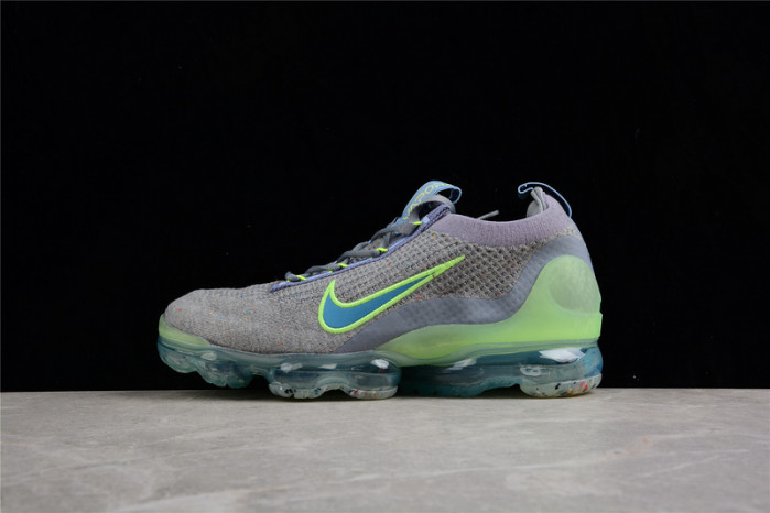 NIKE AIR VAPORMAX 2021 FLYKNIT ''GREY LIGHT LIQUID LIME''DH4084-003