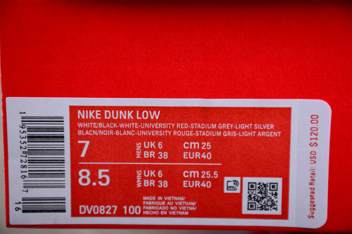 Nike Dunk Low Tartan Plaid DV0827-100