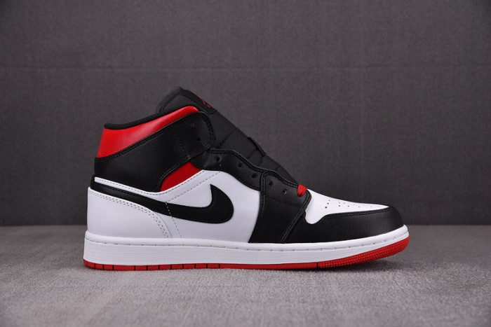 Jordan 1 Mid Gym Red Black Toe DQ8426-106
