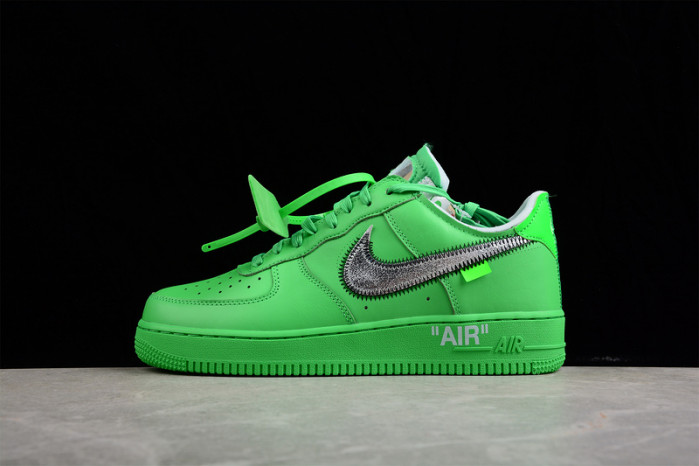 OFW x Nike Air Force 1 Low “Light Green Spark” DX1419-300