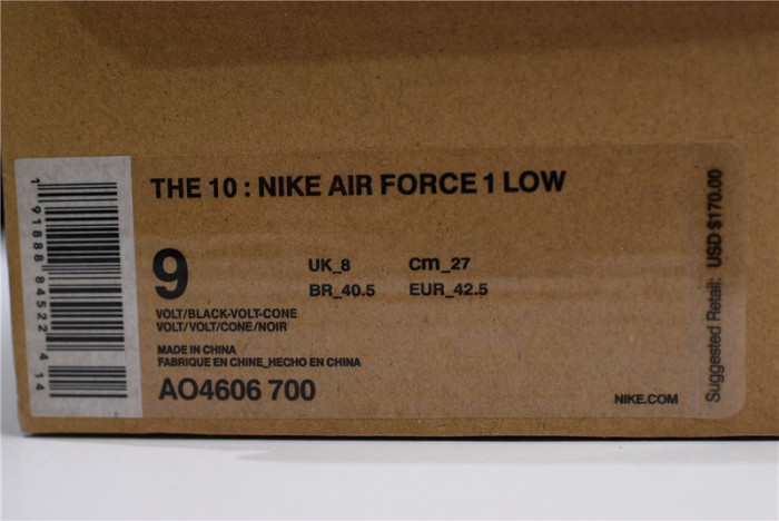 OFW Nike Air Force 1 Low Volt AO4606-700