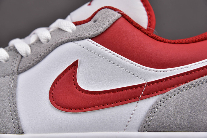Jordan 1 Low SE Light Smoke Grey Gym Red DC6991-016