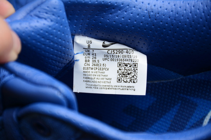 CLOT Nike Air Force 1 Blue Silk CJ5290-400