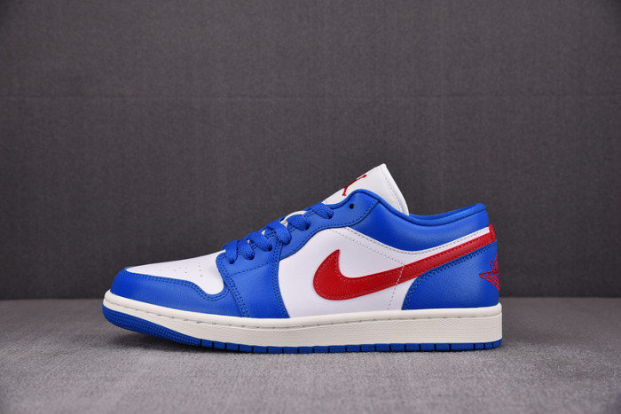 Jordan 1 Low Sport Blue Gym Red (Women''s) DC0774-416