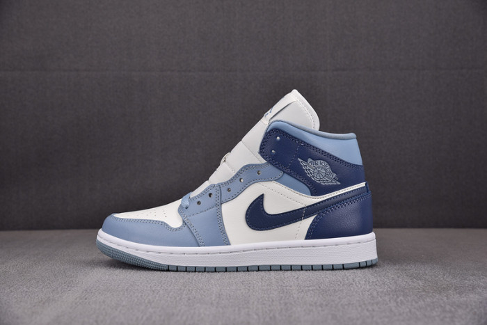 Air Jordan 1 Mid ''Diffused Blue'' BQ6472-140
