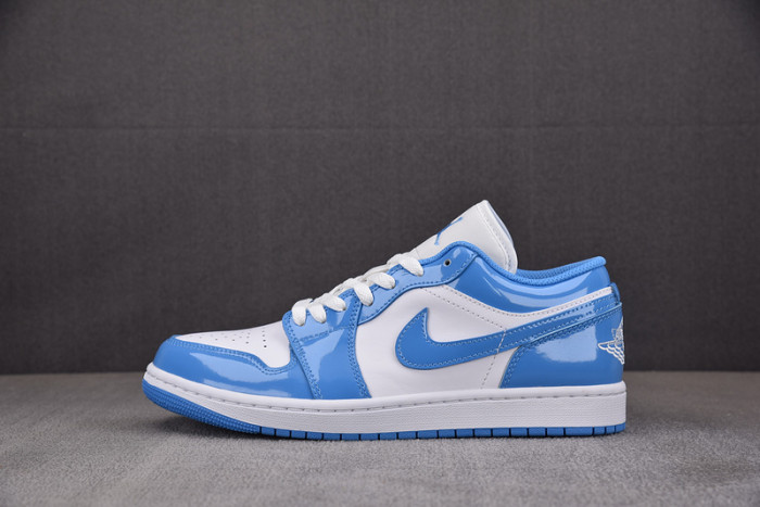 Air Jordan 1 Low ''Legend Blue'' Patent Leather FZ2138-114