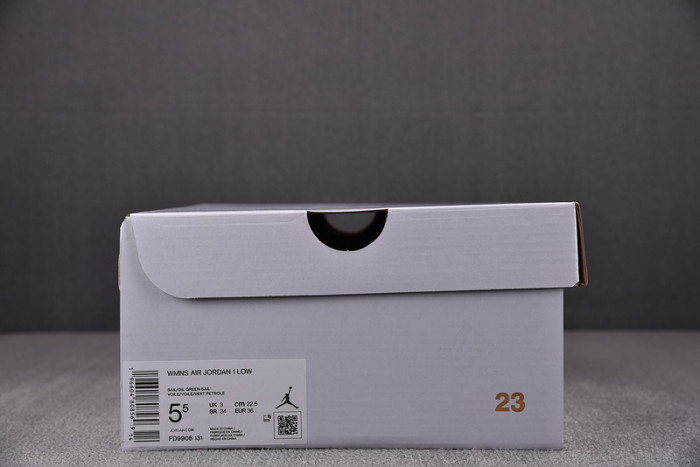 Jordan 1 Low Sail White Oil Green (W) FD9906-131