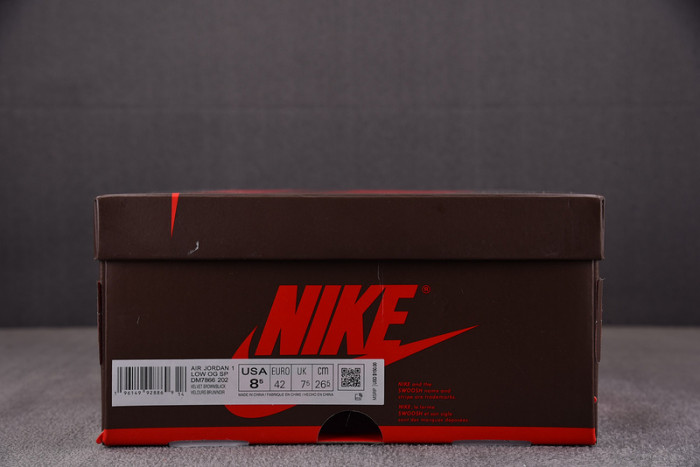 Travis Scott x Air Jordan 1 Low OG “Velvet Brown” DM7866-20240826