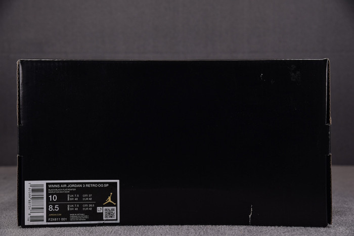 Jordan 3 Retro OG SP A Ma Maniére Black Violet Ore (Women