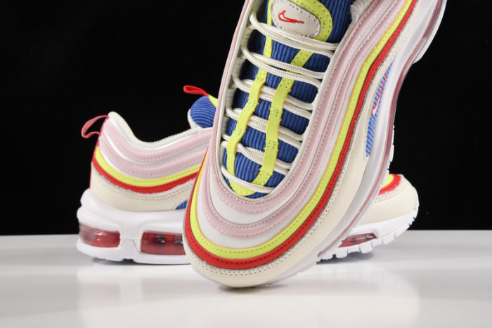 Nike Air Max 97 SE “Corduroy” Sail/Volt Glow/Arctic Pink AQ4137-101