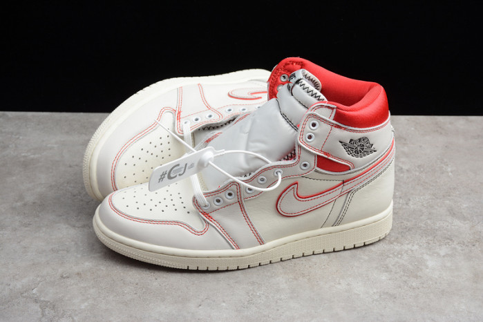 Air Jordan 1 Phantom Sail University Red 555088-160