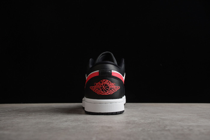 AIR JORDAN 1 LOW BLACK SIREN RED (W) DC0774-004