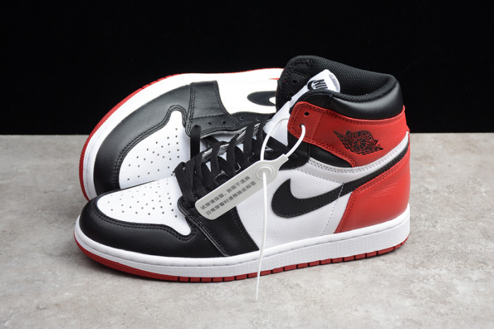 Air Jordan 1 Black White Gym Red 555088-061