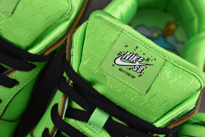 Nike SB Dunk Low The Powerpuff Girls Buttercup FZ8319-300