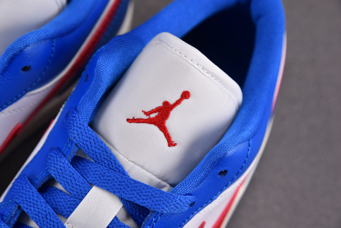 Jordan 1 Low Sport Blue Gym Red (Women