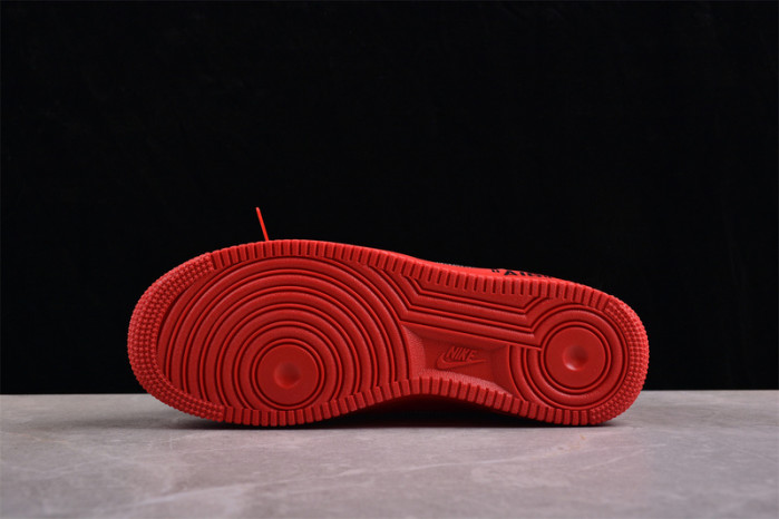 NIKE OF X AIR FORCE 1 LOW RED