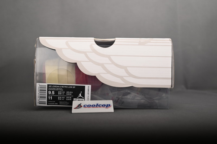 OFW x Air Jordan 2 Low SP White Red DJ4375-106
