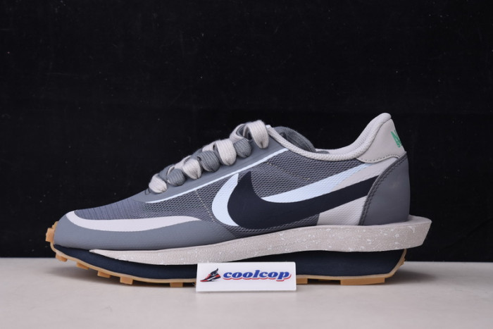 Nike LD Waffle sacai CLOT Kiss of Death 2 Cool Grey DH3114-001