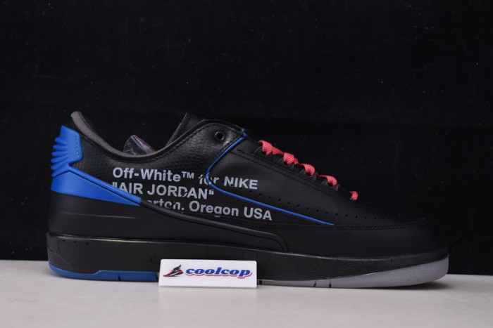 AIR Jordan 2 Retro Low SP OFW Black Blue DJ4375-004