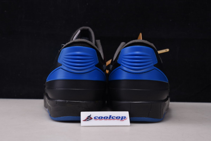 AIR Jordan 2 Retro Low SP OFW Black Blue DJ4375-004