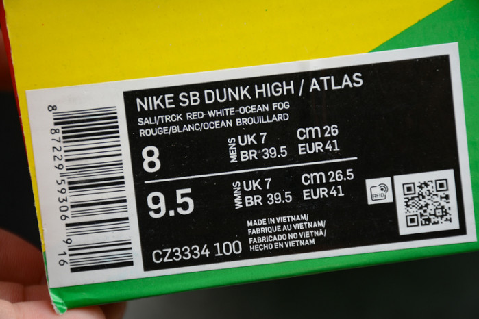 Nike SB Dunk High Atlas CZ3334-100