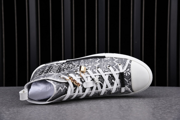 B23 OBLIQUE HIGH TOP SNEAKERS T00480H0534