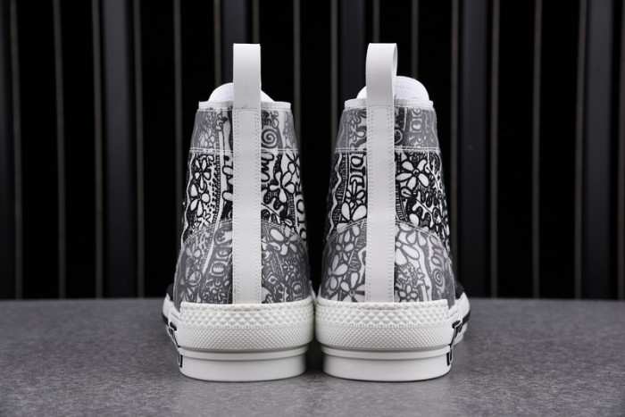 B23 OBLIQUE HIGH TOP SNEAKERS T00480H0534