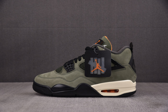 Undefeated x Air Jordan 4 Retro 2025 IB1519-200