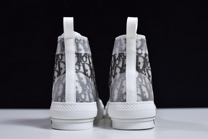 B23 Oblique High Top Sneakers white T004801-1069