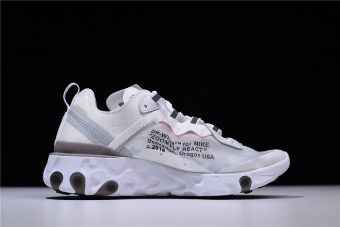 OFW x Nike Upcoming React Element 87 AQ0068-100